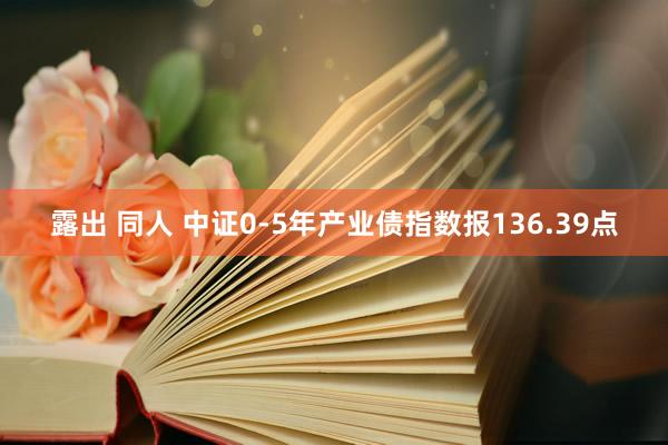 露出 同人 中证0-5年产业债指数报136.39点